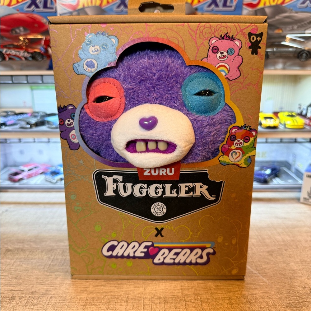 Care Bears Fuggler Plush Toy - Purple